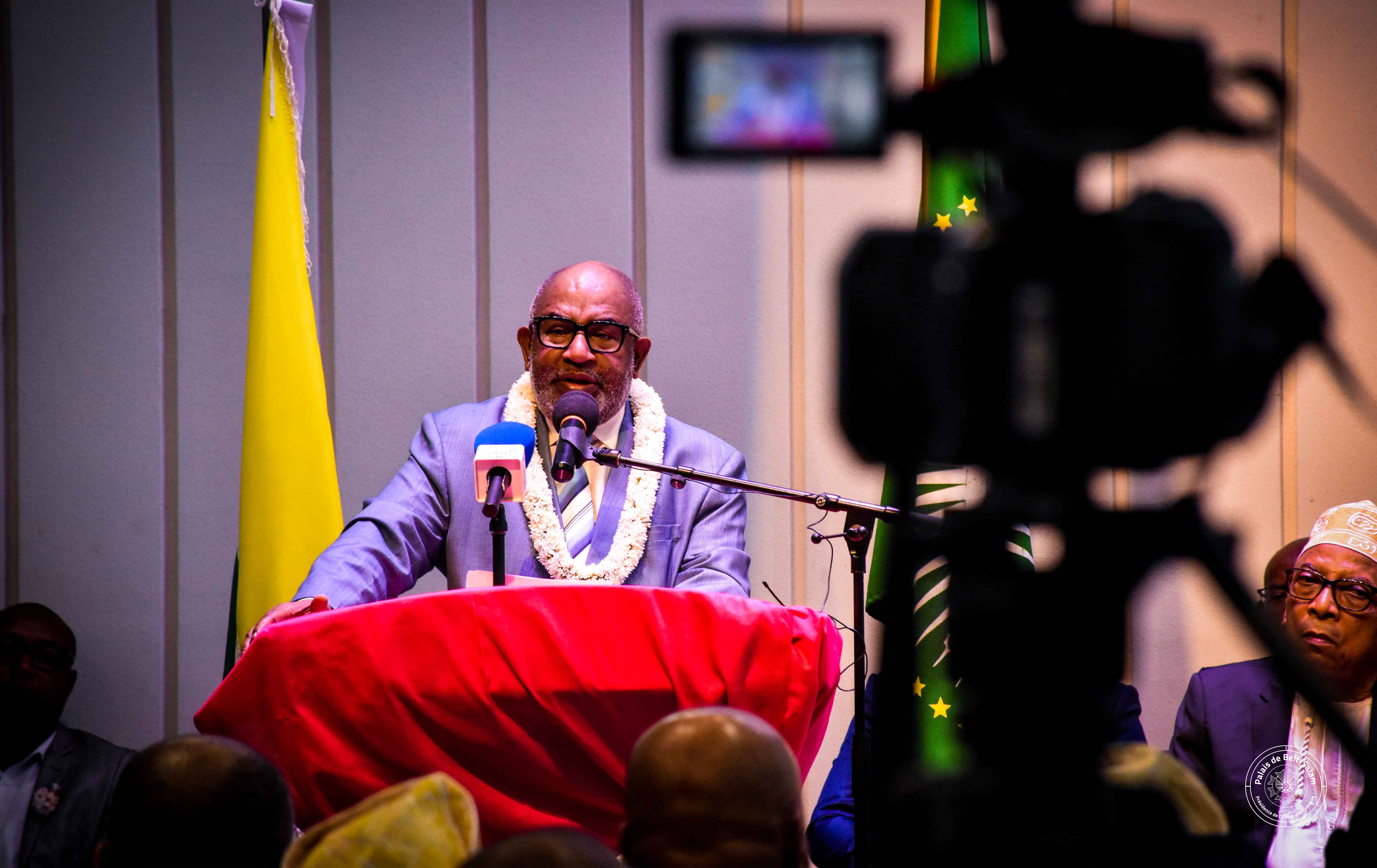 Intervention de S.E.M AZALI Assoumani, Président de l’Union des Comores, à l’occasion de la Cérémonie de Lancement Officiel  du Projet de Professionnalisation de l’Offre de Formation et Insertion – (PROFI)